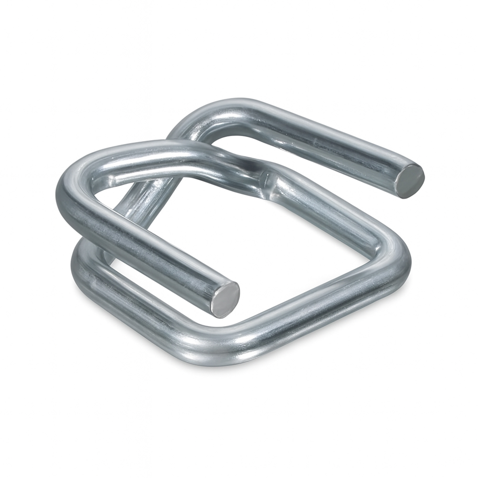 Cleme Metalice Galvanizate 16 mm x 3.5 mm 1000 Buc. pentru legare si paletizare marfa industriala